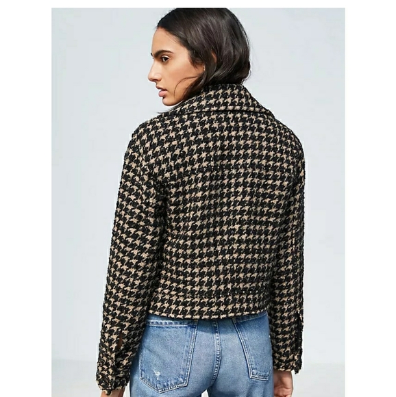 ▪︎Anthro▪︎Lea Houndstooth Shimmer Coat - Picture 10 of 10